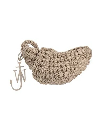 JW ANDERSON JW ANDERSON WOMAN CROSS-BODY BAG BEIGE SIZE - TEXTILE FIBERS