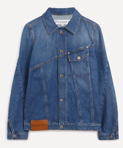JW ANDERSON JW ANDERSON WOMEN'S TWISTED DENIM JACKET