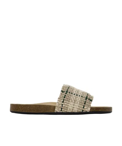 JW ANDERSON WOVEN DETAIL SLIPPERS
