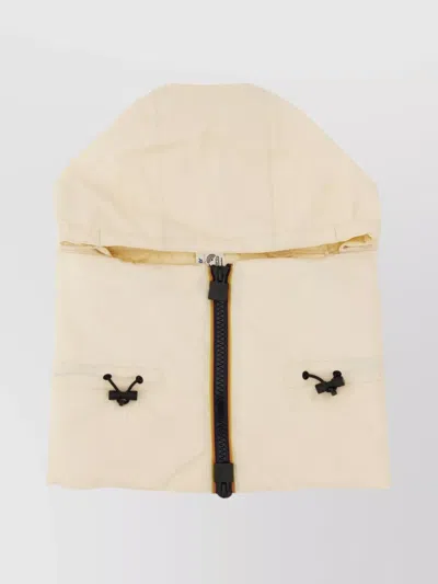 K-WAY ADJUSTABLE HOODED NECK WARMER WITH DETACHABLE TOGGLES