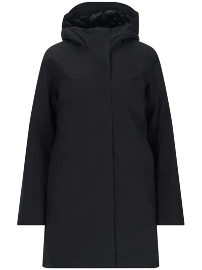K-WAY HOODED ZIPPED PARKA COATS