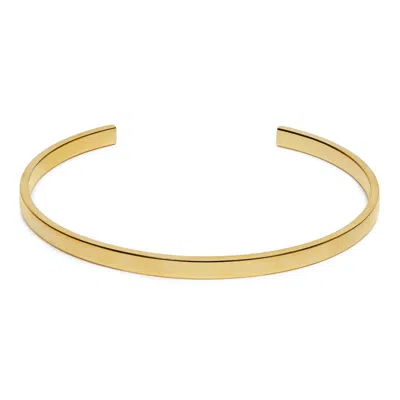 KAIZARIN WOMEN'S YELLOW GOLD PLATED CUFF