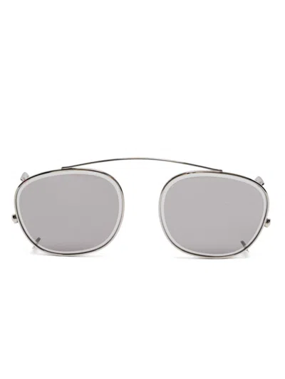 KAME MANNEN ROUND-FRAME CLIP-ON LENSES
