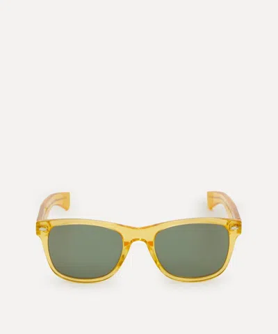 KAMO KAMO MENS ANDY TRANSPARENT ACETATE SUNGLASSES