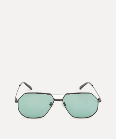 KAMO KAMO MENS RACE METAL AVIATOR SUNGLASSES