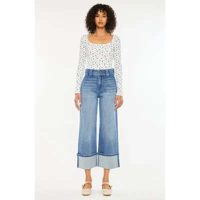 KANCAN KANCAN IRNA 90'S CROPPED WIDE LEG JEANS