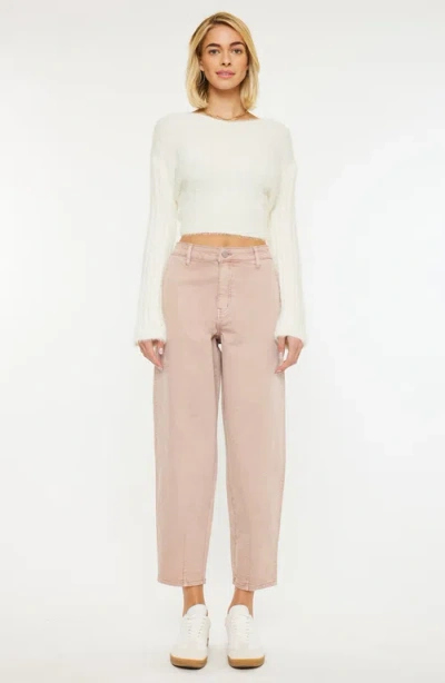 KANCAN KANCAN MAR HIGH RISE SLIM BARREL JEANS