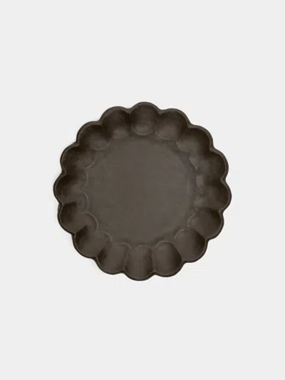 KANEKO KOHYO RINKA CERAMIC SALAD PLATES - 9.5IN/24CM (SET OF 4)