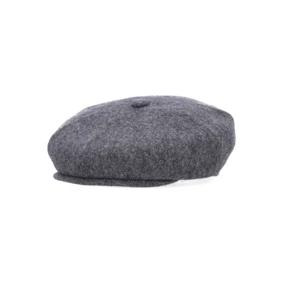 KANGOL MEN'S WOOL HAWKER FLANNEL HAT