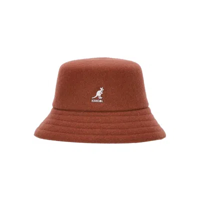 KANGOL WOOL LAHINCH MAHOGANY MEN'S BUCKET HAT