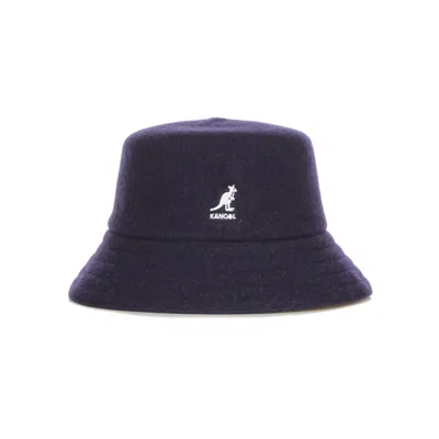 KANGOL WOOL LAHINCH NAVY MEN'S BUCKET HAT