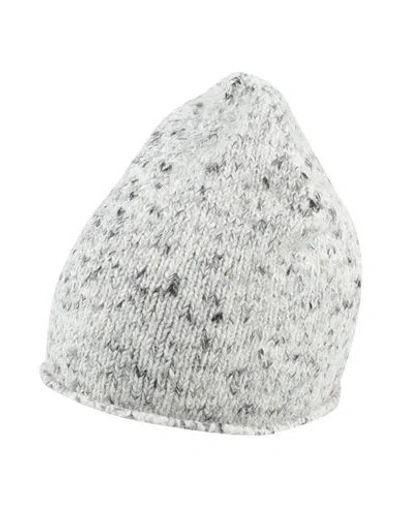 KANGRA CASHMERE KANGRA WOMAN HAT OFF WHITE SIZE ONESIZE COTTON, ALPACA WOOL, POLYAMIDE, POLYESTER