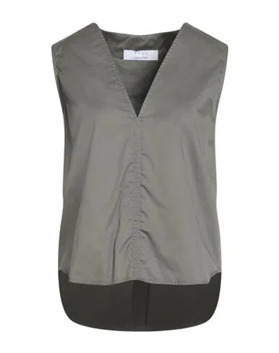 KAOS KAOS WOMAN TOP LEAD SIZE 8 COTTON