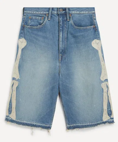 KAPITAL KAPITAL MENS 14OZ DENIM 5P SHORTS