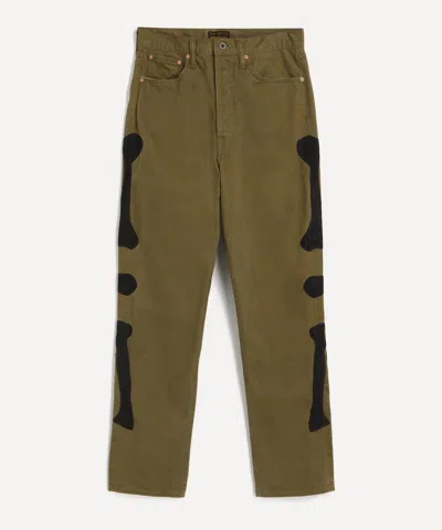 KAPITAL KAPITAL MENS MEXICAN TUXEDO 5P OKAGILLY CHINO TROUSERS