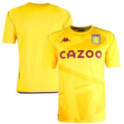 KAPPA ASTON VILLA FOOTBALL HOME GOALKEEPER SHIRT SHORT SLEEVE 2021-22 KAPPA MENS