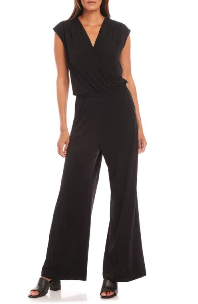 KAREN KANE KAREN KANE TRAVEL JERSEY SLEEVELESS JUMPSUIT