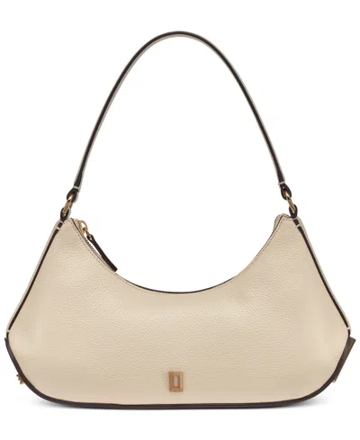 KARL LAGERFELD ARIELLE LEATHER SHOULDER BAG