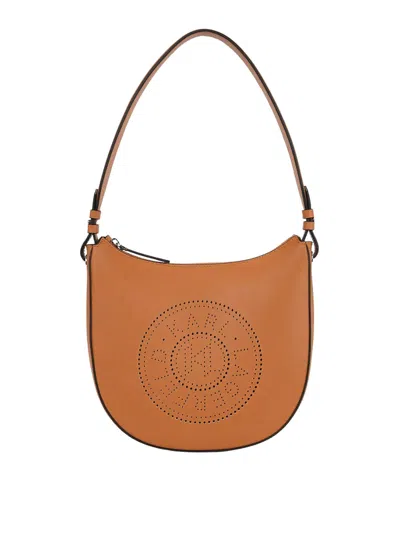 KARL LAGERFELD BOLSA DE HOMBRO - MARRÓN