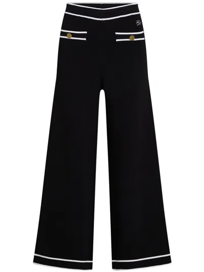 KARL LAGERFELD ESSENTIAL KITTED CULOTTES