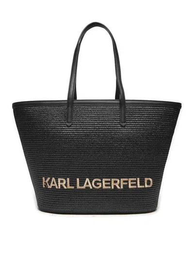 KARL LAGERFELD BOLSO SHOPPING - NEGRO