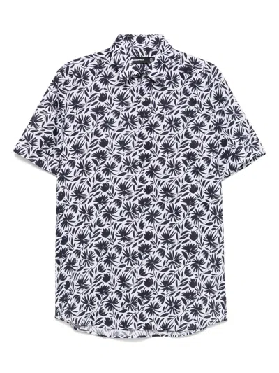 KARL LAGERFELD FLORAL-PRINT SHIRT