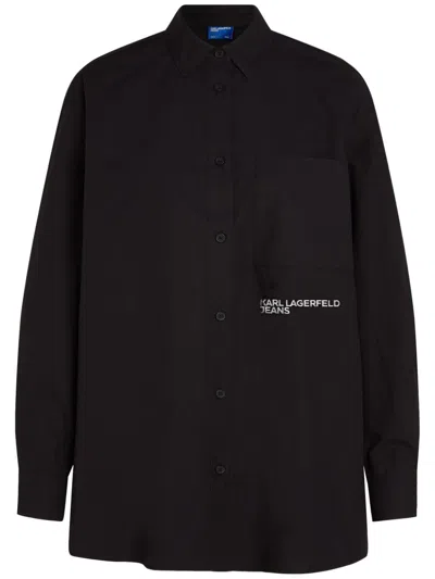 KARL LAGERFELD JEANS OVERSIZED JACKET