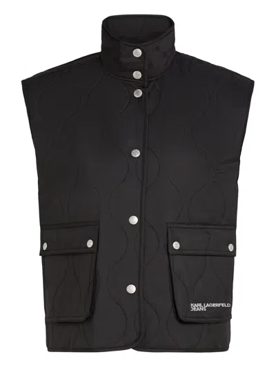 KARL LAGERFELD JEANS QUILTED VEST