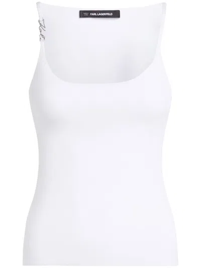 KARL LAGERFELD KNITTED TANK TOP