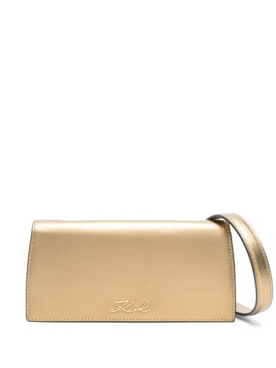 KARL LAGERFELD K/SIGNATURE CLUTCH BAG