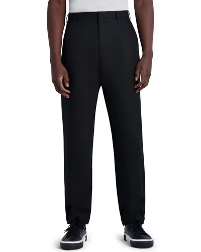 KARL LAGERFELD KARL LAGERFELD LINEN-BLEND PANT