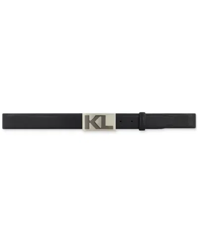 KARL LAGERFELD MEN'S KL LOGO BELT