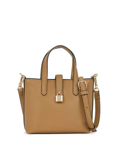 KARL LAGERFELD MINI LEATHER TOTE BAG