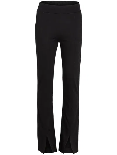 KARL LAGERFELD OPEN ANKLE HIGH-RISE TROUSERS