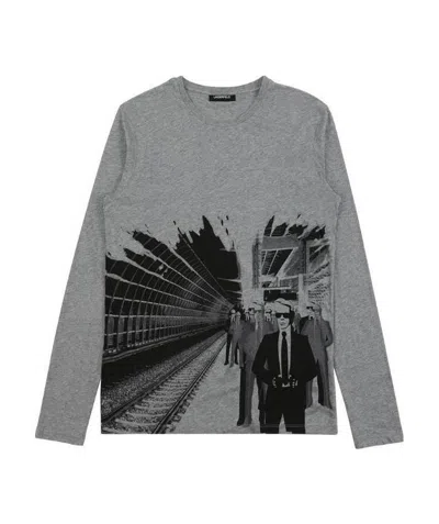 KARL LAGERFELD PRINTED T-SHIRT