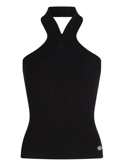 KARL LAGERFELD RIBBED TOP