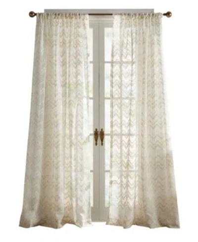 KARL LAGERFELD SIMONE PRINT BURNOUT PANELS COLLECTION SET OF 2