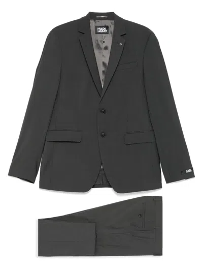 KARL LAGERFELD SINGLE-BREASTED SUIT