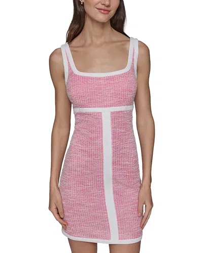 KARL LAGERFELD SQUARE NECK MINI DRESS