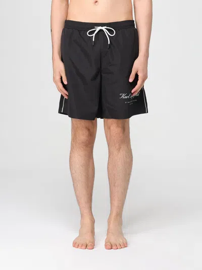 KARL LAGERFELD SWIMSUIT KARL LAGERFELD MEN COLOR BLACK