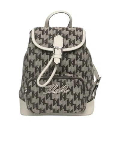 KARL LAGERFELD TOP HANDLE BACKPACK