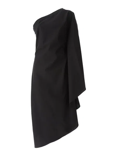 KARL LAGERFELD HUNS ASYMMETRICAL DRESS