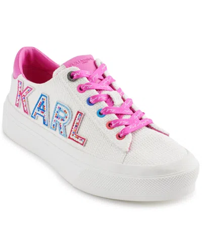 KARL LAGERFELD WOMEN'S GIDA LACE-UP SNEAKERS