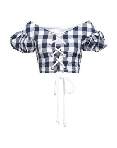 KARLA ŠPETIĆ KARLA ŠPETIĆ WOMAN TOP NAVY SIZE 6 COTTON