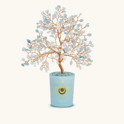 KARMA AND LUCK KARMA AND LUCK JOYFUL RADIANCE AQUAMARINE MARCH BIRTHDAY TREE