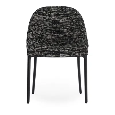 KARTELL ELEGANZA ELA DINING CHAIR, BLACK LEGS