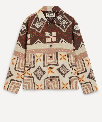 KARTIK RESEARCH KARTIK RESEARCH MENS CROPPED JACKET