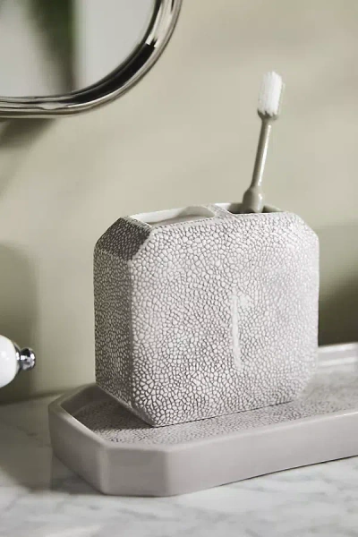 KASSATEX SHAGREEN TOOTHBRUSH HOLDER