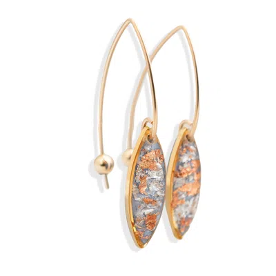 KATE KOEL WOMEN'S GOLD DROP DANGLE EARRINGS