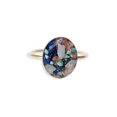 KATE KOEL WOMEN'S KALEIDOSCOPE GEMSTONE COCKTAIL RING